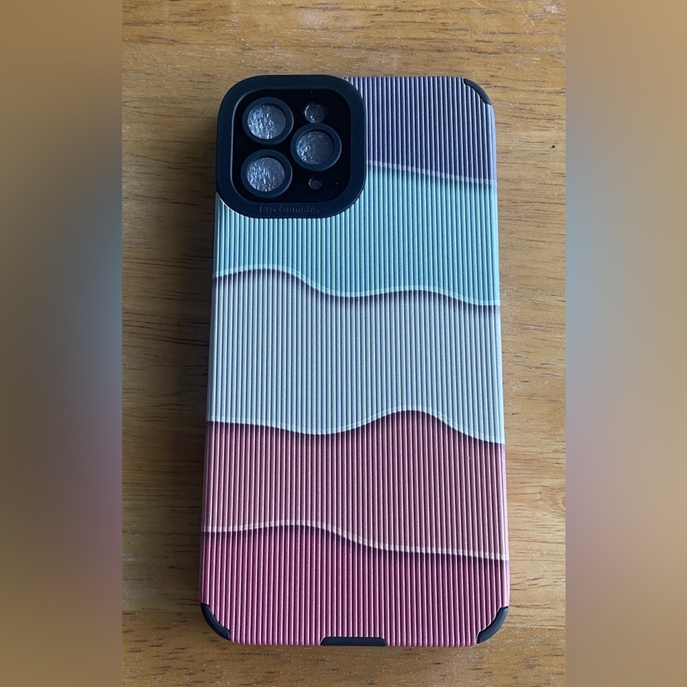 Turquoise, Pink and Blue iPhone 11 Pro Case